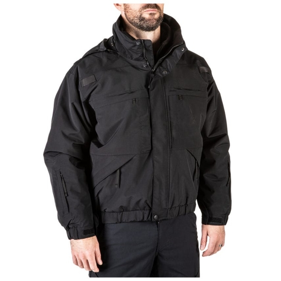 5.11 Tactical Shell Jacket 48017 Black Size XL Military Police First Respond - Picture 9 of 9
